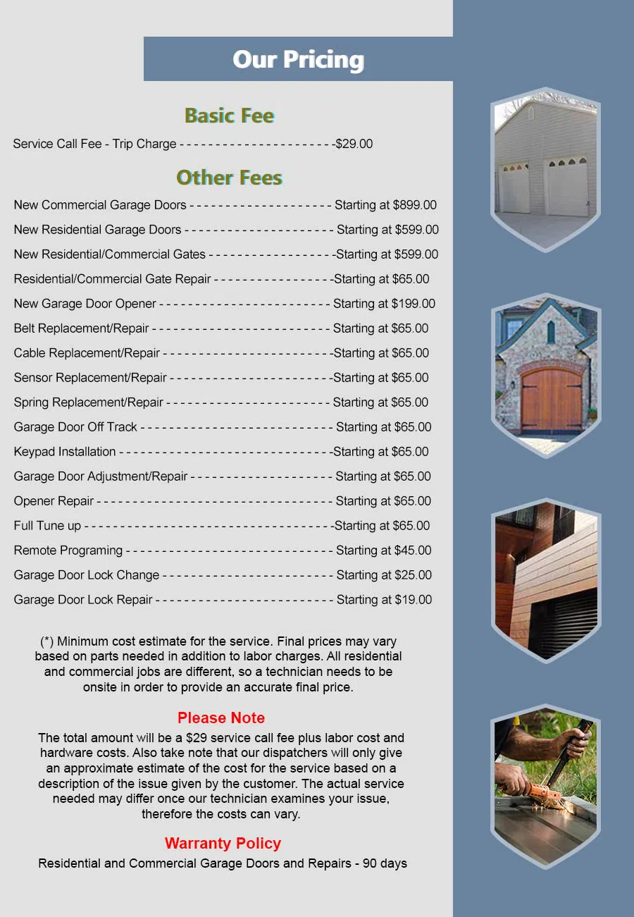 HighTech Garage Door Milton, WA 253-642-0219